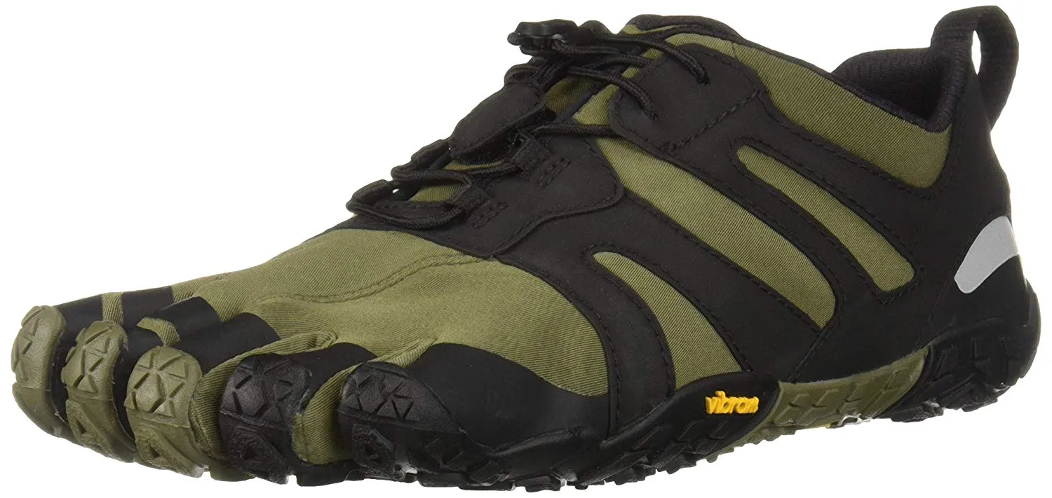 Vibram Fivefinger Men's V-Trail 2.0 Running Shoe - Ivy/Black