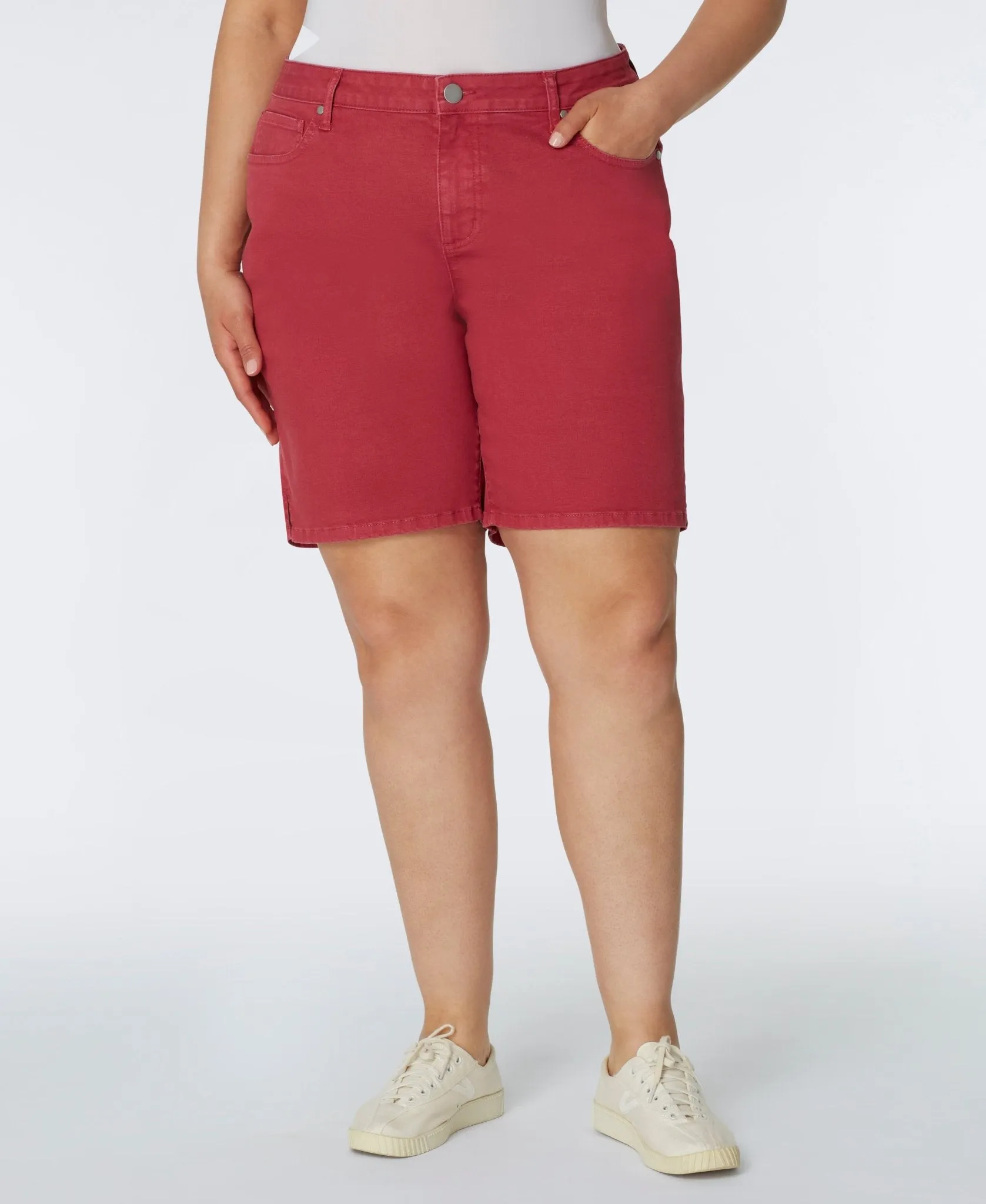 Westport Signature Shorts with Side Slit - Plus