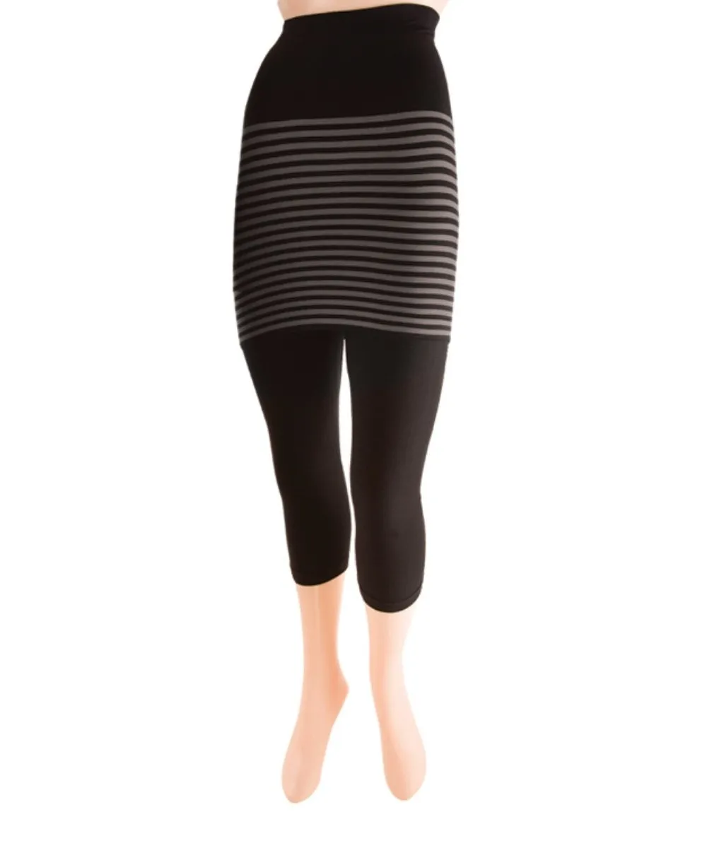 Women's Racha Stripe Skirted Leggings