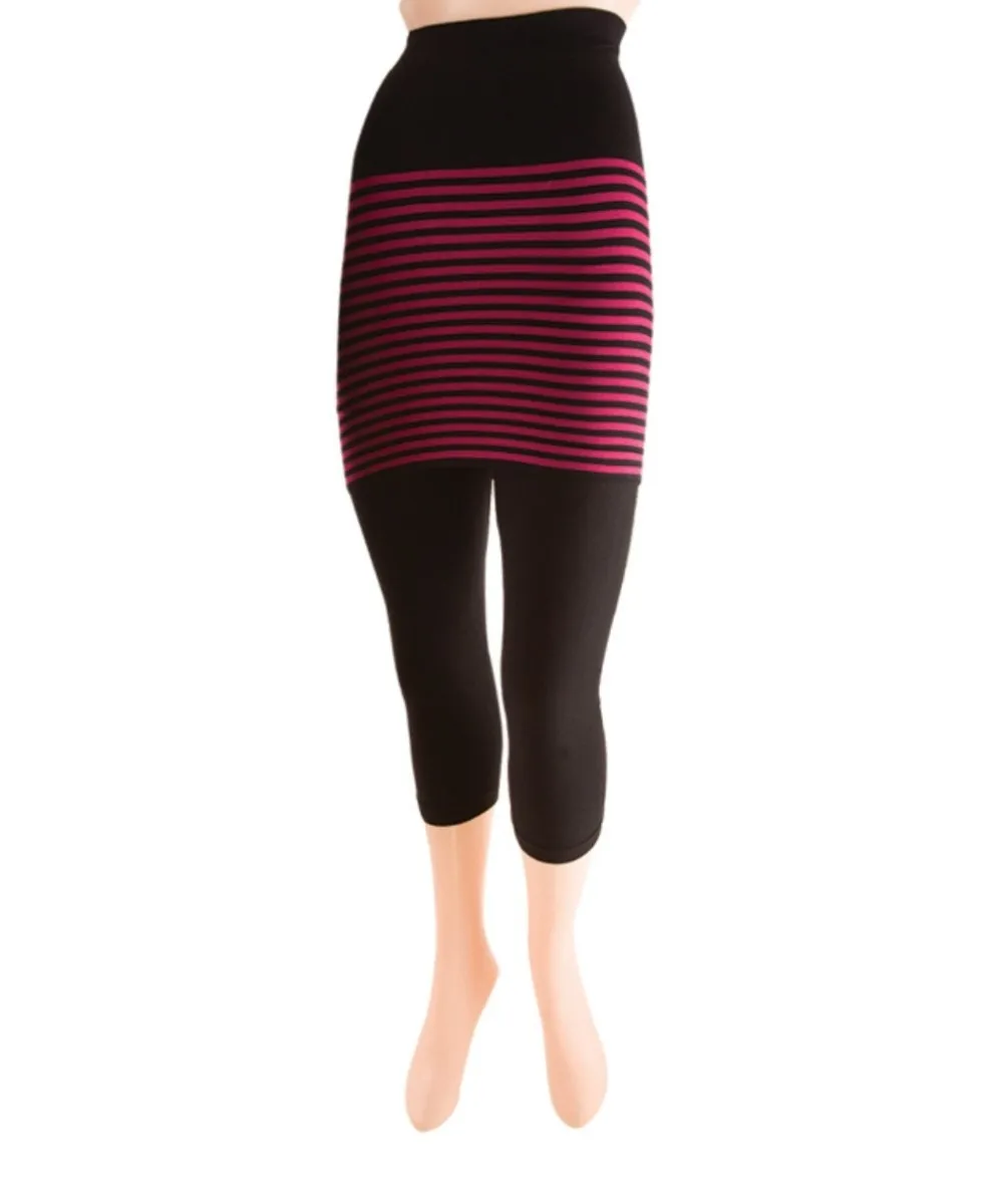 Women's Racha Stripe Skirted Leggings