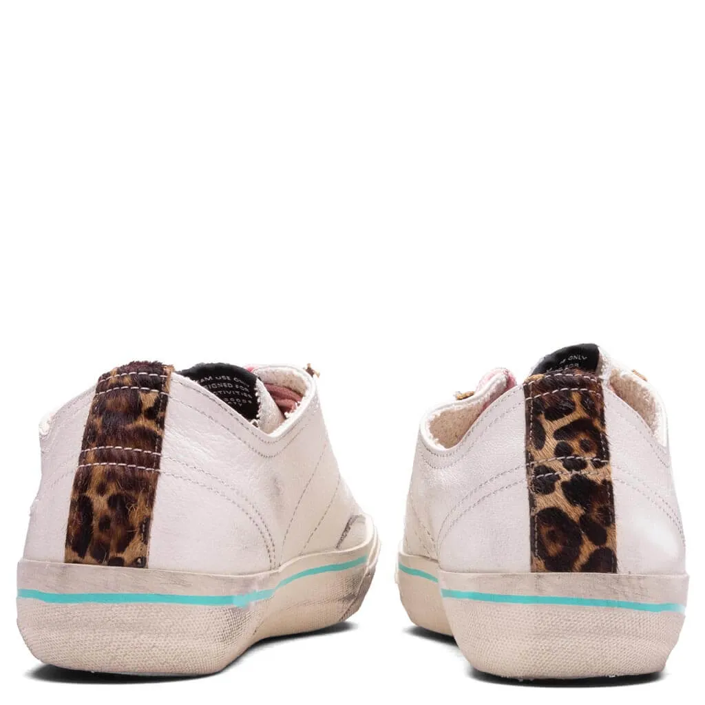 Women's V-Star - White/Silver/Beige Brown Leo