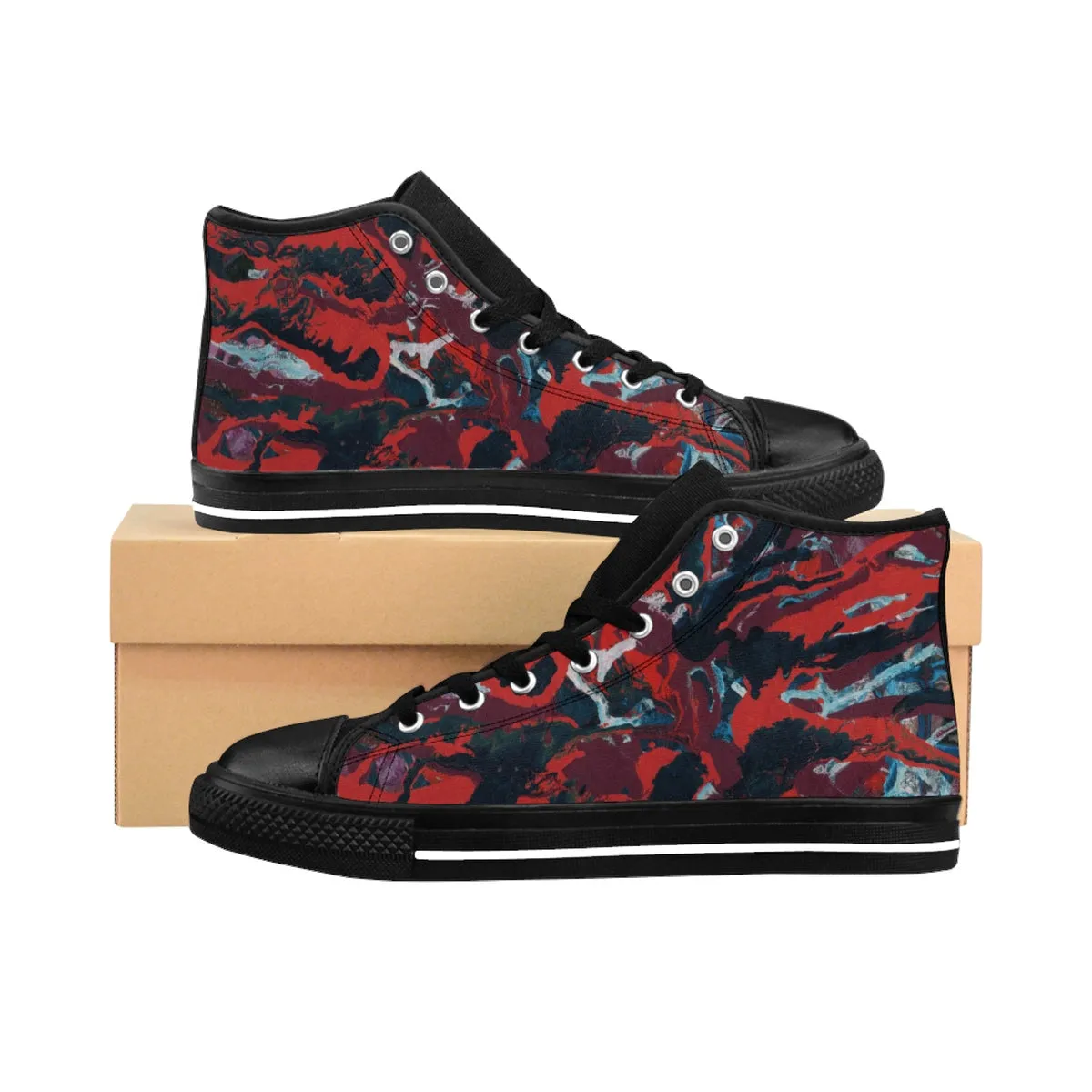 YE Mixed Passions Editions Women's High-top Sneakers